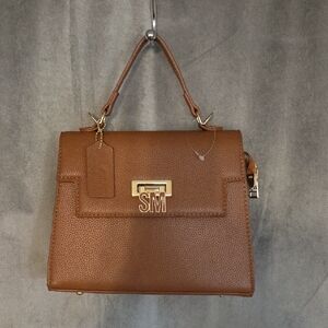 NWOT Steve Madden Chic Tan Satchel